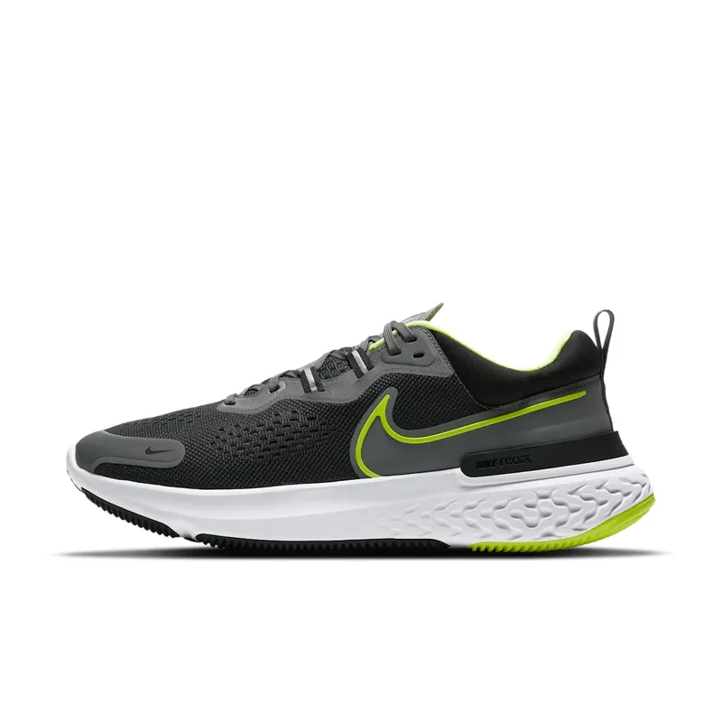 Nike React Miler 2 “Smoke Grey / Black / Volt” (CW7121-002)