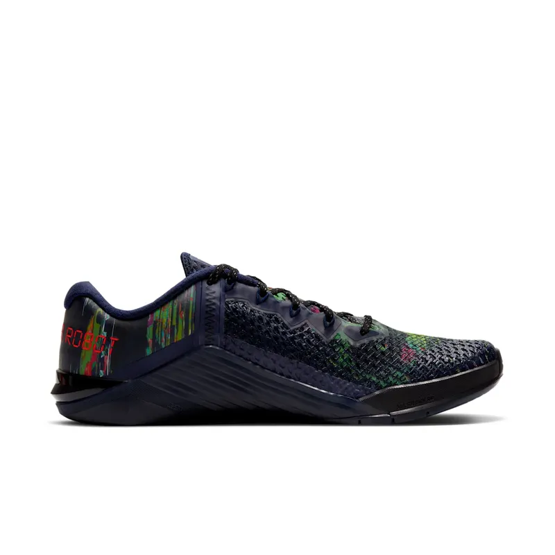Nike Metcon 6 I Am Not A Robot Blue Void/Black-Flat Silver-Flash Crimson (CT1242-400)