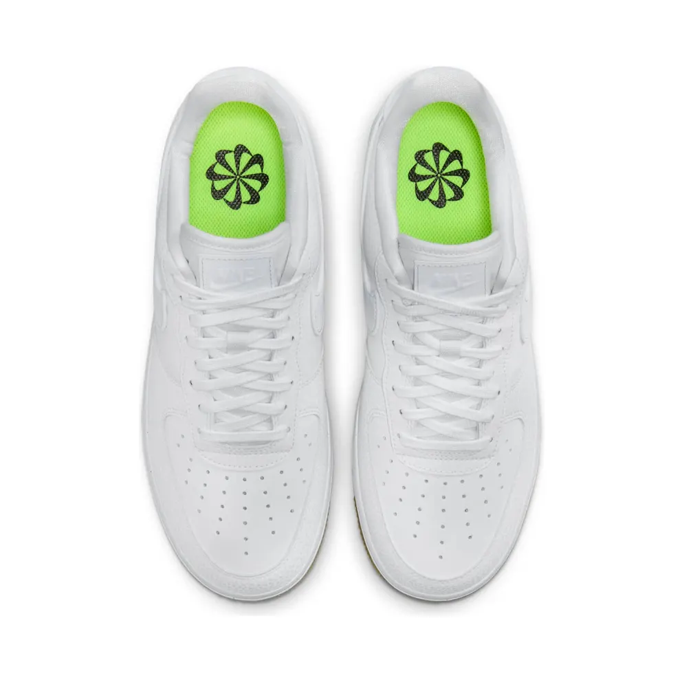 Nike Air Force 1 Low ’07 NN “White/Football Grey-Gum Light Brown” (FN6326-100)