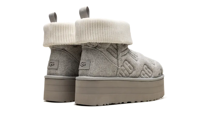 Ugg Classic Mini Platform Felted “Grey” (1144047-GREY)
