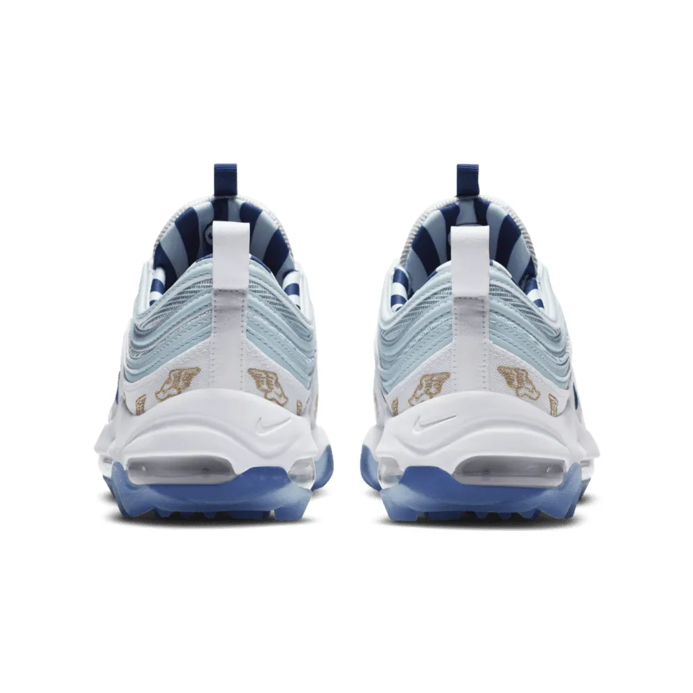 Nike Air Max 97 Golf Wings White/Topaz Mist-Celestial Gold-Deep Royal (CK1220-100)