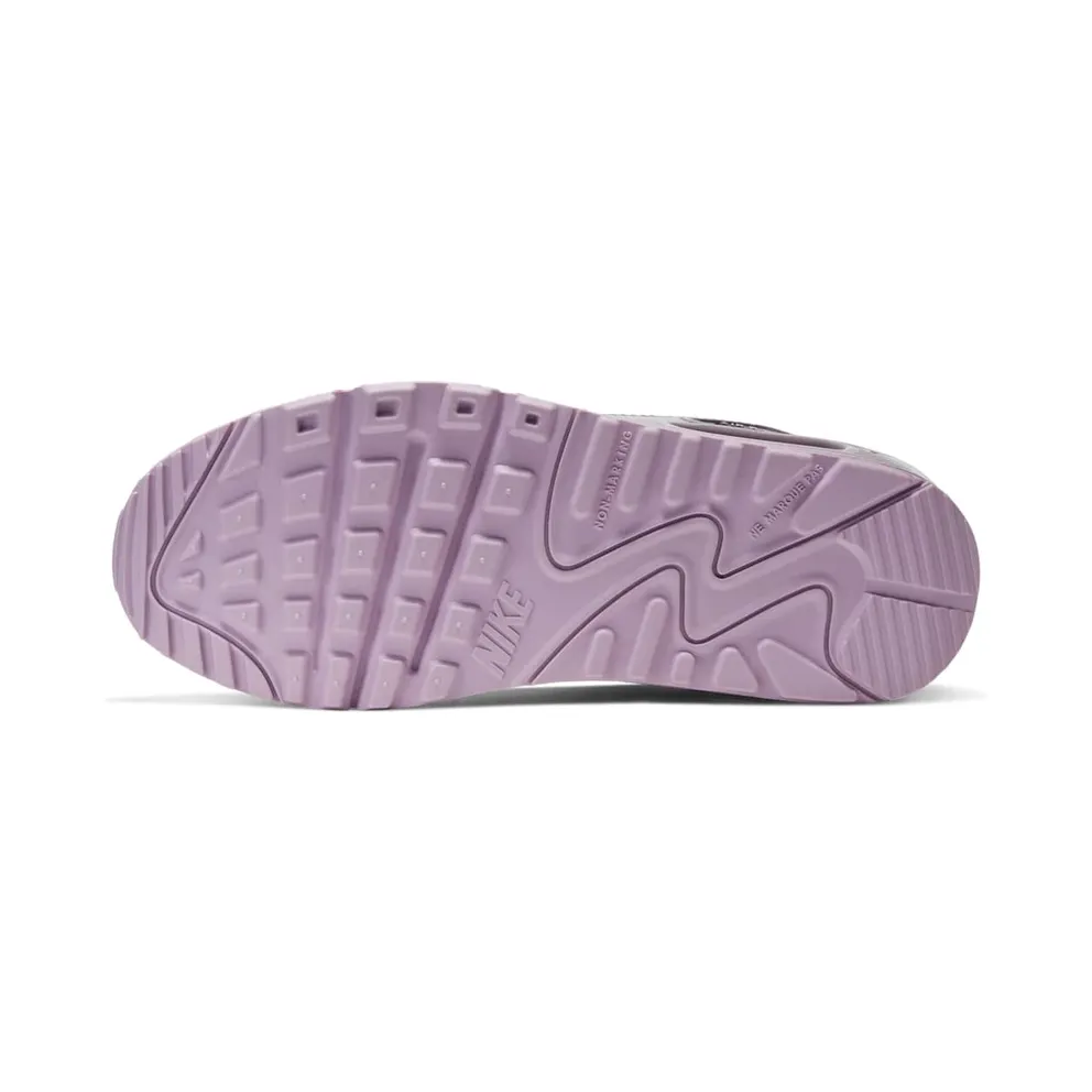 Nike Air Max 90 Leather Particle Grey Iced Lilac (GS) Particle Grey/Iced Lilac-Photon Dust-White (CD6864-002)
