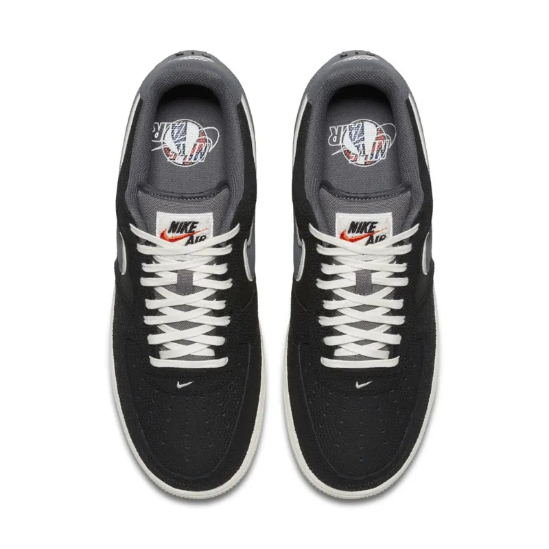 Nike Air Force 1 Low Crocodile Leather Black (718152-018)