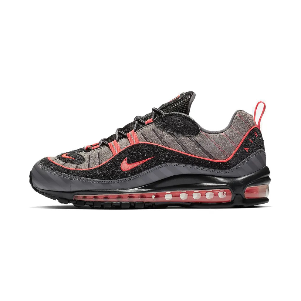 Nike Air Max 98 I-95 Gunsmoke/Lava Glow-Thunder Grey-Oil Grey (BV6046-001)