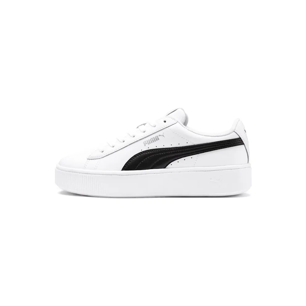 Puma Vikky Stacked White/Black (369143-07)