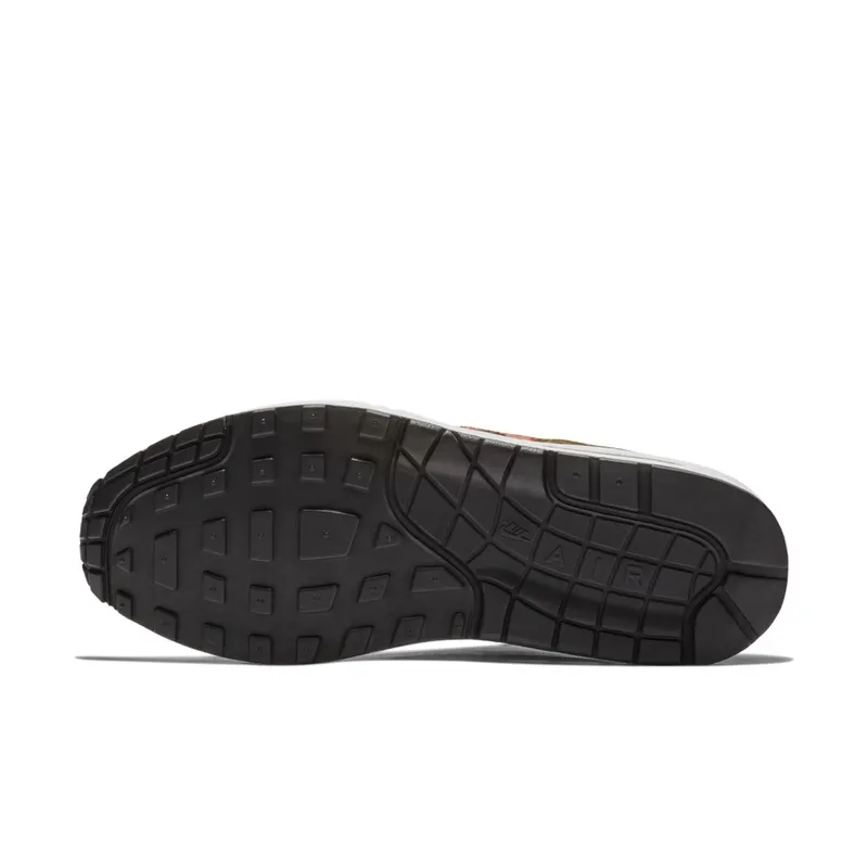 Nike Air Max 1 Solar Daisy Black/Black-Flash Crimson-Faded Spruce (858876-003)