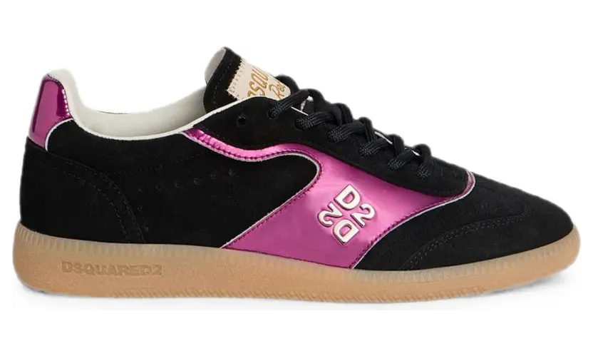 DSQUARED2 Rebels Sneakers mit Einsätzen – Schwarz (SNW049723809230)