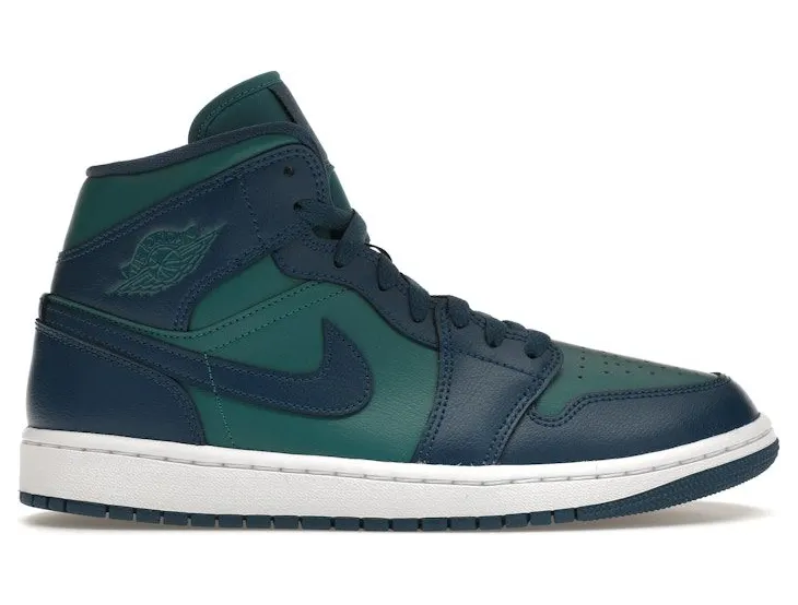 Jordan 1 Mid Teal French Blue (BQ6472-301)