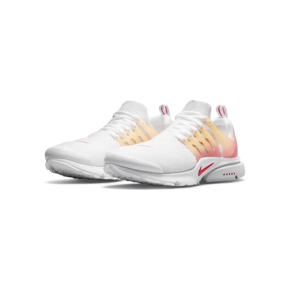 Nike Air Presto “White / Melon Tint / Atomic Pink / Habanero Red” (DM2837-100)