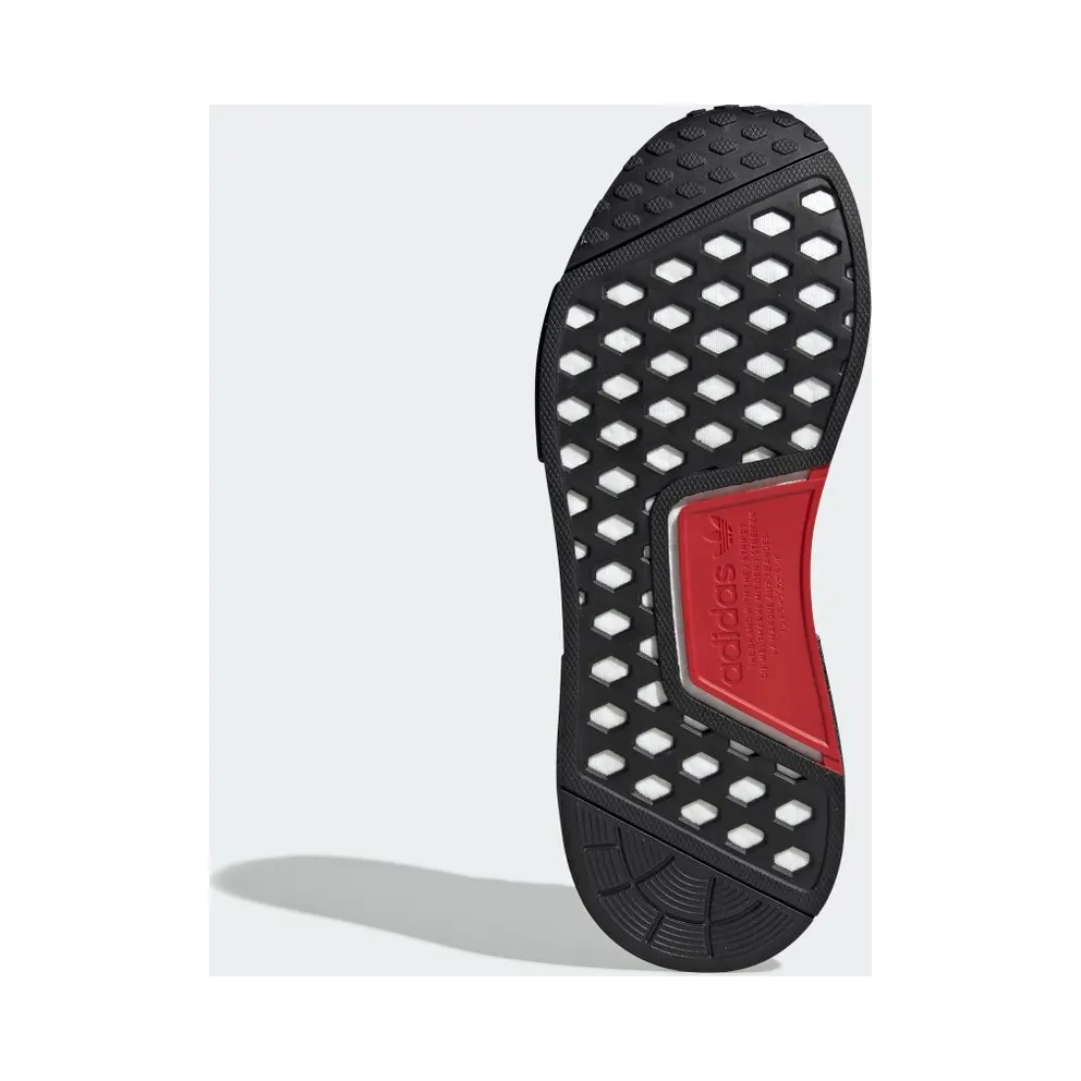 adidas NMD_R1 Core Black / Cloud White / Scarlet (FV2548)