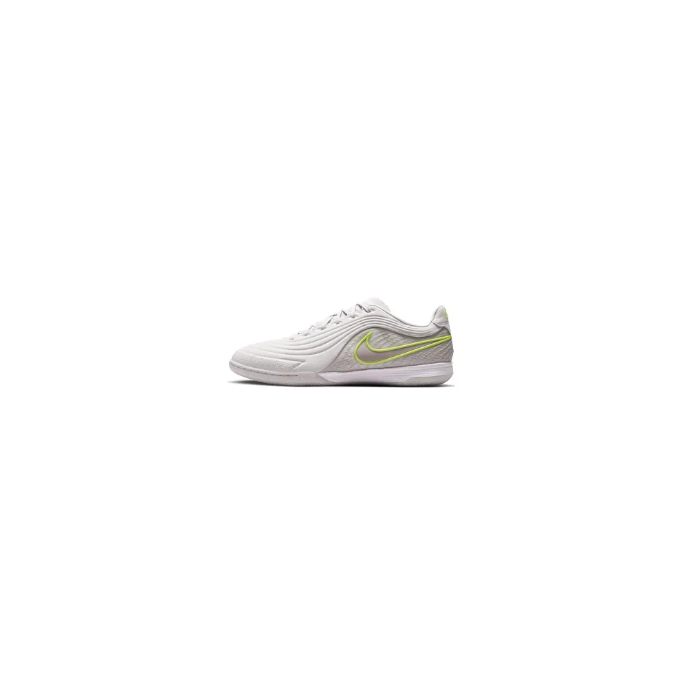 Nike Tiempo Reactgato Indoor/Court Low-Top “Vast Grey/Lemon Venom/Moon Particle” (HQ3159-001)