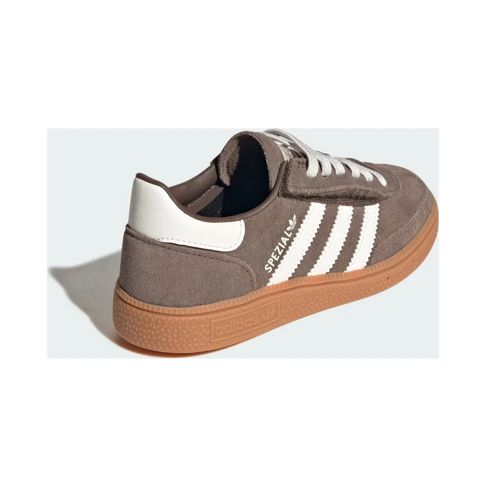 Adidas HANDBALL SPEZIAL COMFORT CLOSURE ELASTIC LACE Shoes Earth Strata / Off White / Gum (LA4008)
