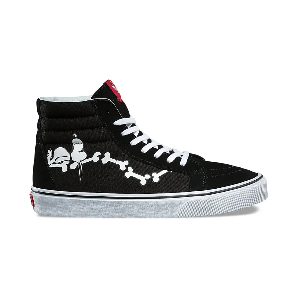 Vans Sk8-Hi Re-Issue Peanuts Snoopy Bones (2017) Snoopy Bones/Black (VN0A2XSBOHL)