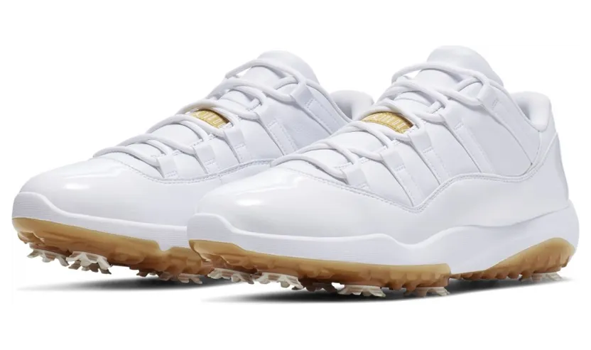 Jordan 11 Retro Low Golf White Metallic Gold