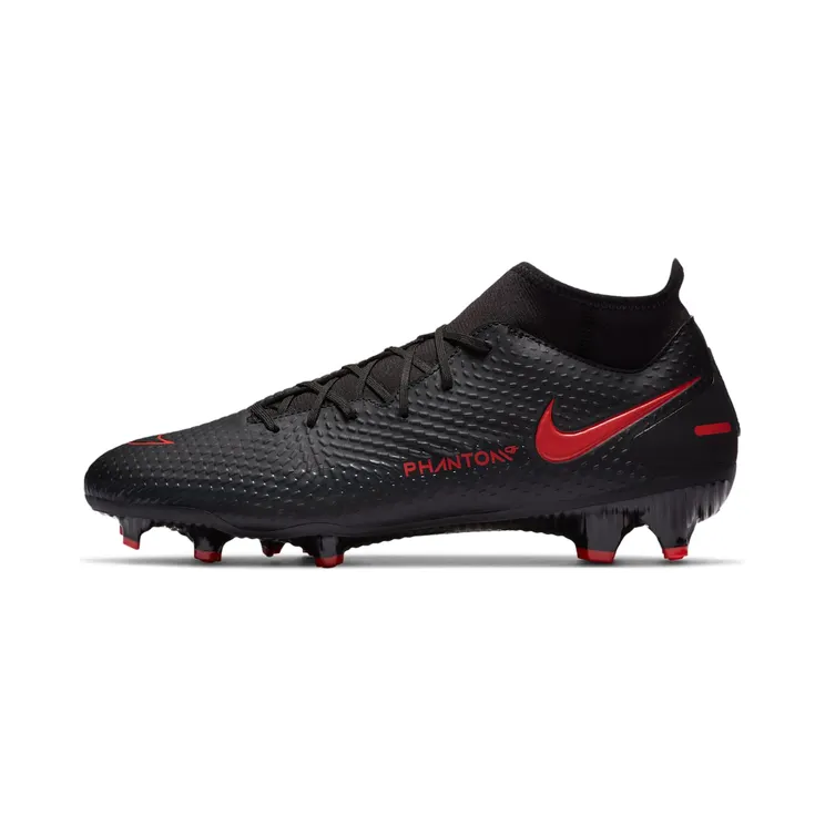 Nike Phantom GT Academy Dynamic Fit MG “Black / Dark Smoke Grey / Chile Red” (CW6667-060)