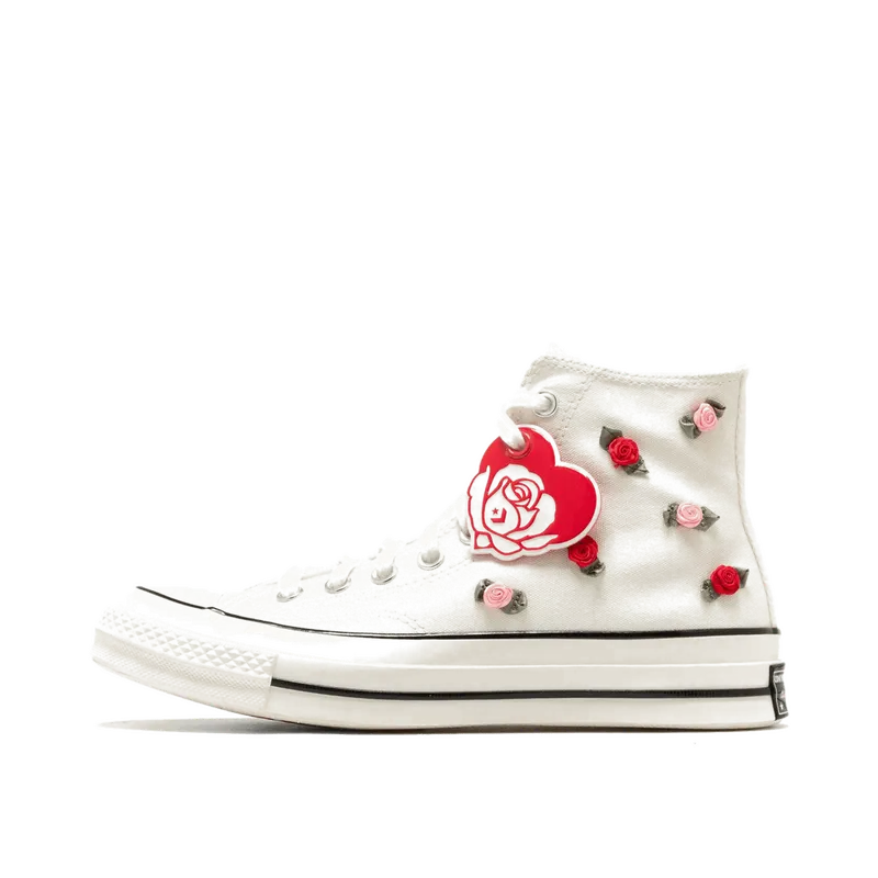 Converse Chuck 70 Valentine’s Day Egret/Red/Lt Jellyfish Jitter (A10637C)