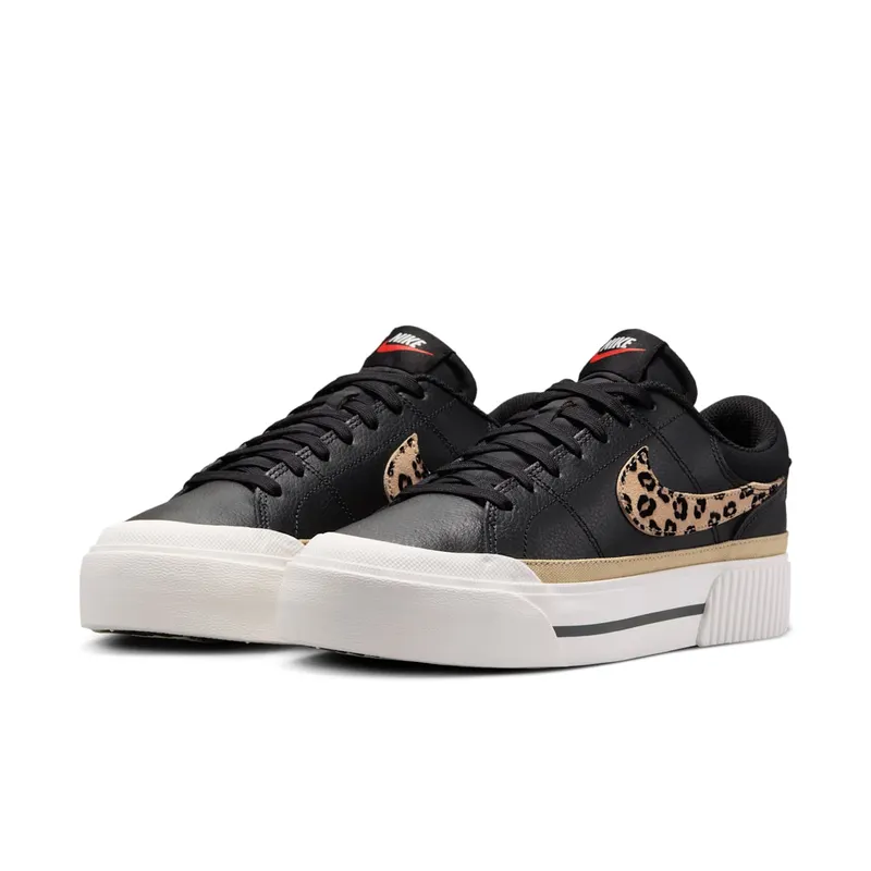 Nike Court Legacy Lift Leopard Black (HF9548-001)