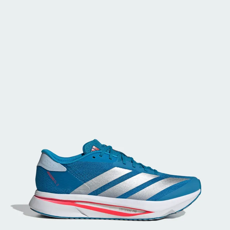 Adidas Adizero SL 2 Shoes Solar Blue / Silver Metallic / Dark Solar Blue (JQ3129)