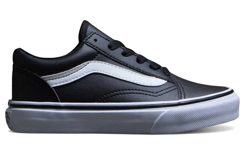 Vans Old Skool Black White Leather (VN08HBNQR)