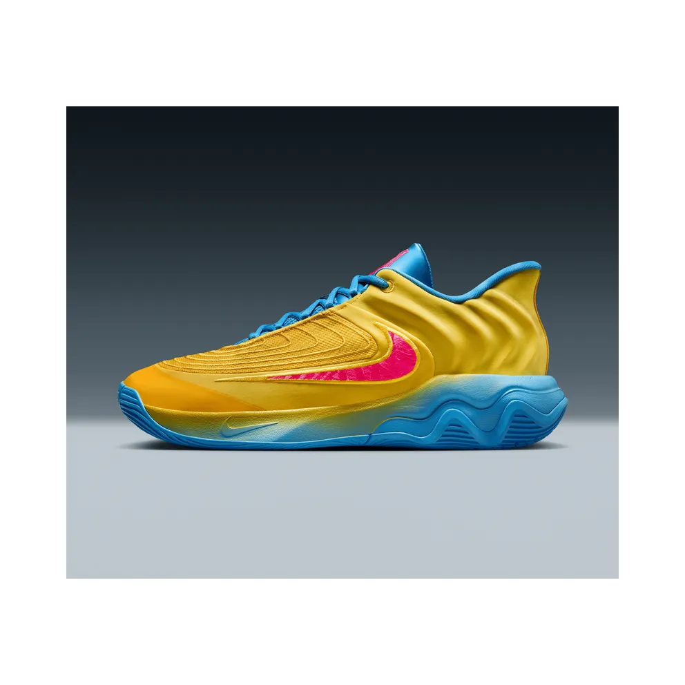 Nike Giannis Immortality 4 Lightning University Blue Barely Volt Hyper Pink (FQ3680-700)