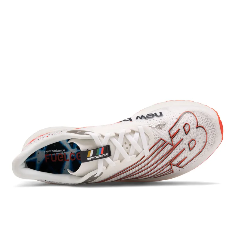 New Balance FuelCell RC Elite v2 White Neo Flame (MRCELZ2)