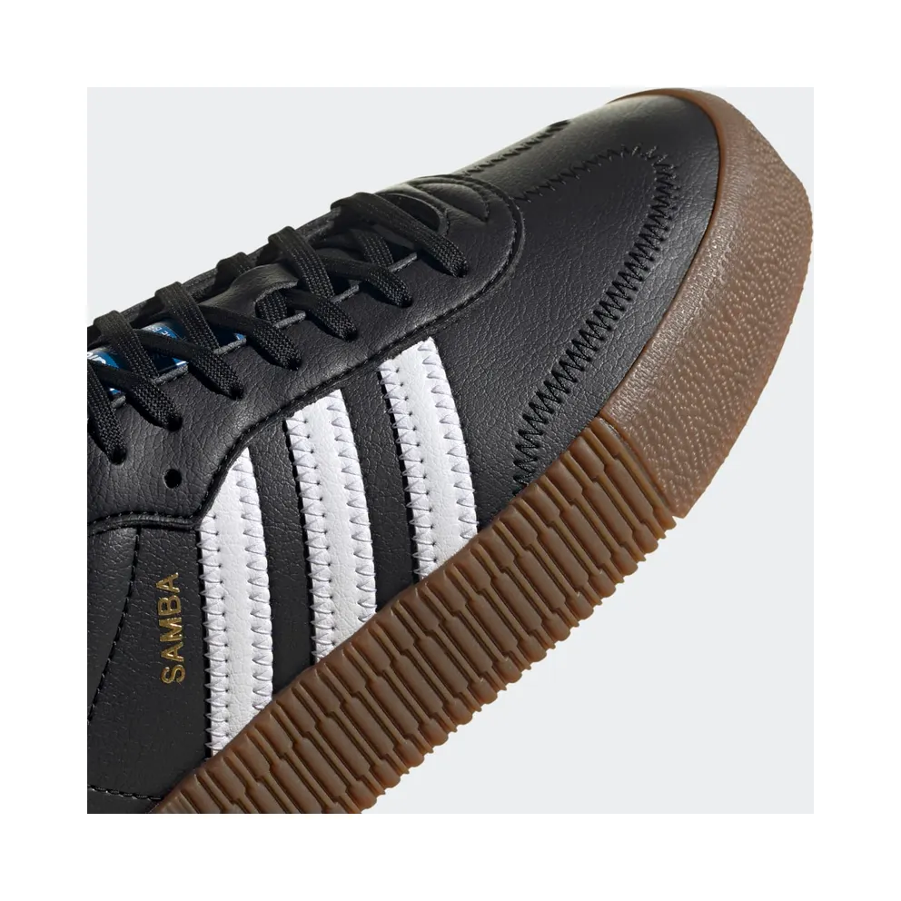adidas SAMBAROSE Core Black / Cloud White / Gold Metallic (H01870)