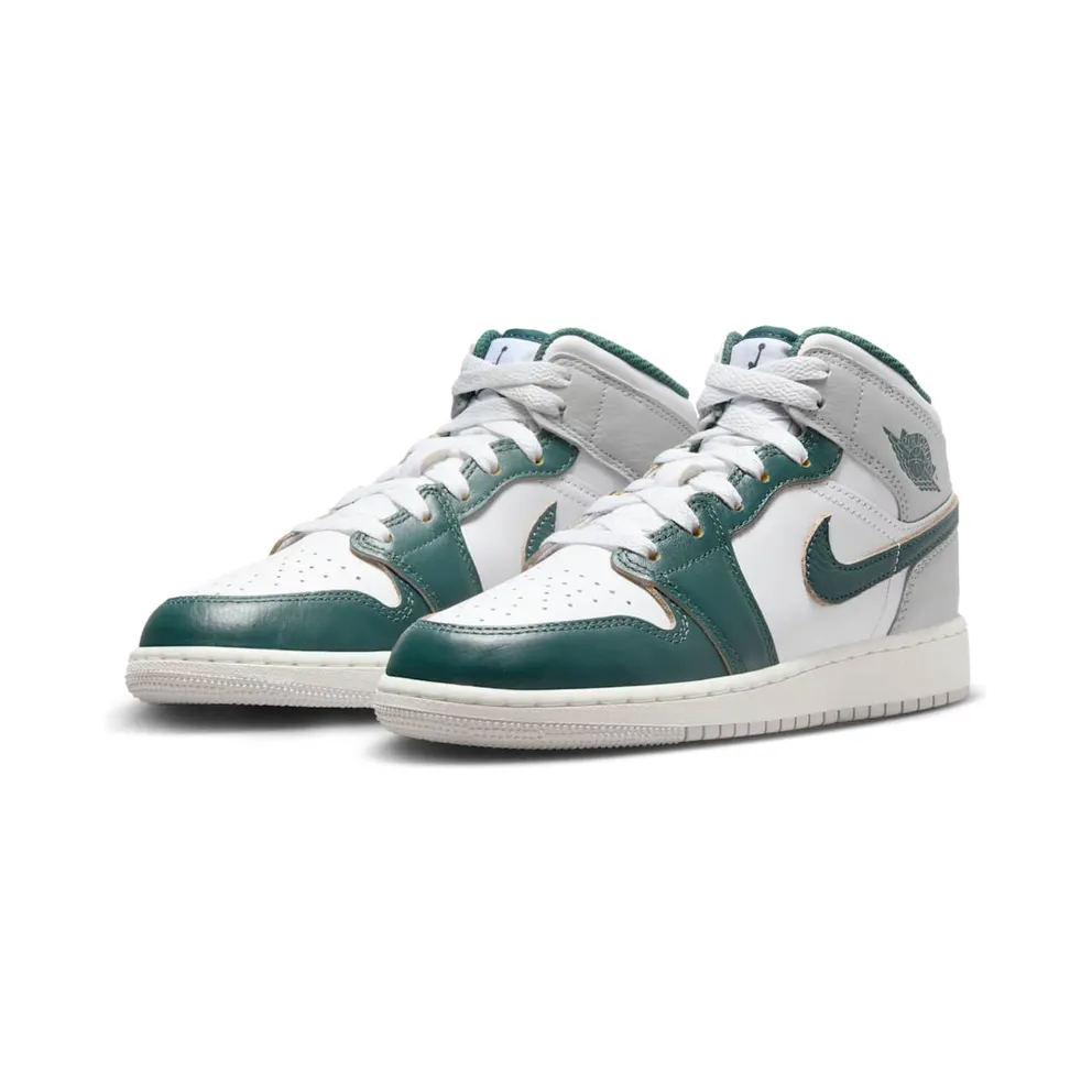 Jordan 1 Mid SE GS “Oxidized Green” (FQ8088-103)