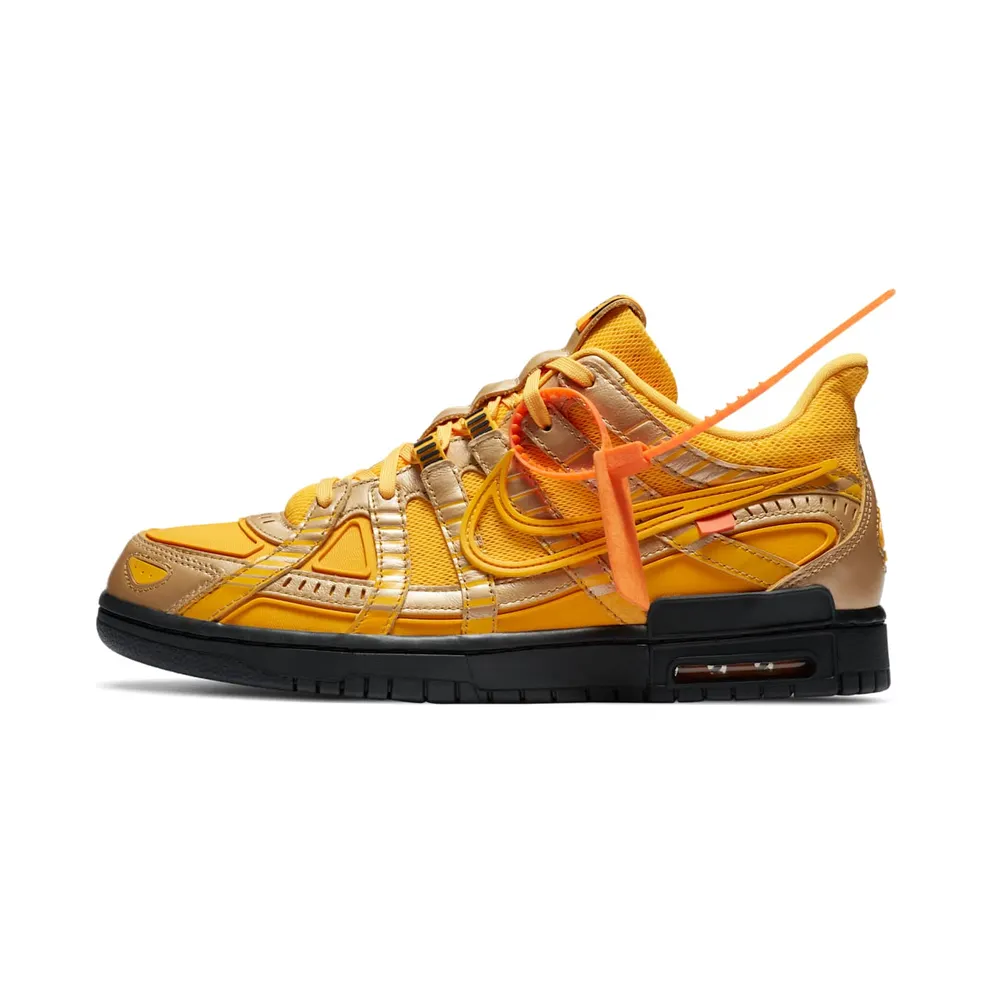 Nike Air Rubber Dunk Off-White University Gold (CU6015-700)