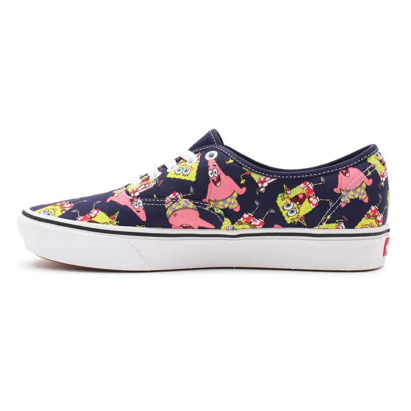 VANS Vans X Spongebob Comfycush Authentic Shoes Black (VN0A3WM7YZ1)