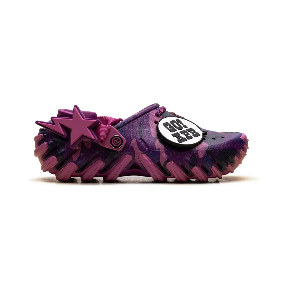 Crocs Echo RO Clog “A Bathing Ape – Purple Camo” (213140-5BV)