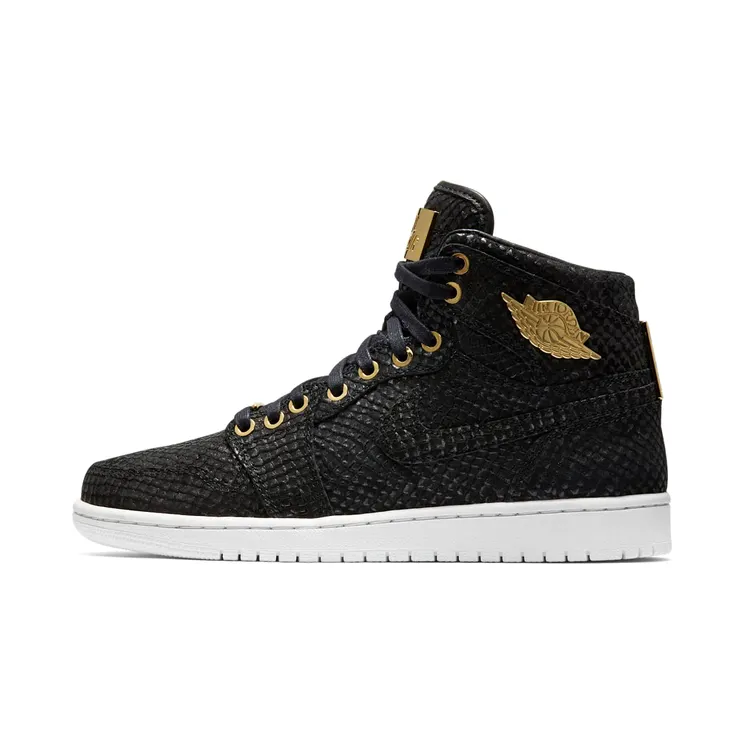 Air Jordan 1 Retro High Pinnacle “Black / Metallic Summit White / Metallic Gold” (705075-030)