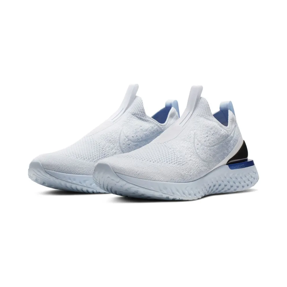 Nike Epic React Moc Flyknit White Hydrogen Blue (BV0417-101)