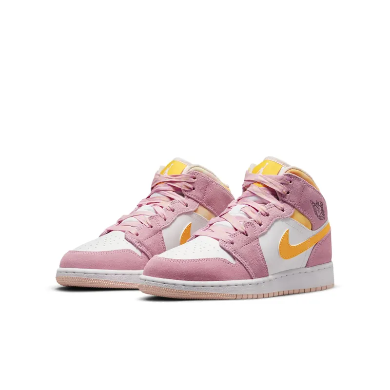 Jordan 1 Mid SE Arctic Pink (GS) (DC9517-600)