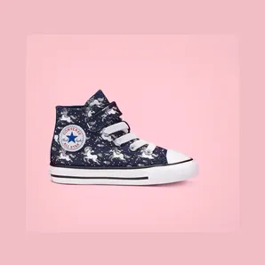 Converse Unicons Hook and Loop Chuck Taylor All Star High Top Navy/black/white (766203C)