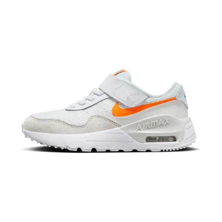 Nike Air Max SYSTM “White / Phantom / Photon Dust / Total Orange” (DQ0285-114)