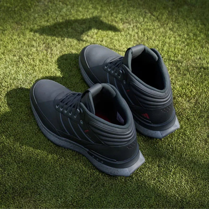 Adidas S2G Rain.RDY Golf “Core Black Iron Metallic Better Scarlet” (IH5177)