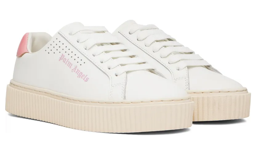 Palm Angels Palm One Platform “White/Pink” (PWIA035F22LEA0030130) (4)