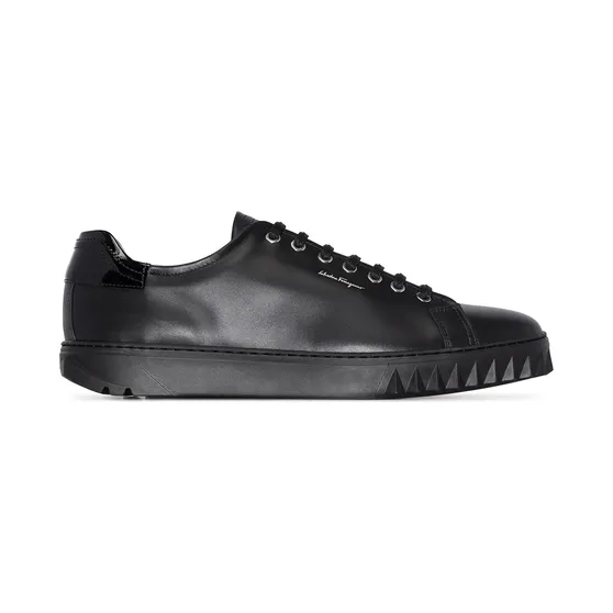 Ferragamo Cube leren “Black” (686293)
