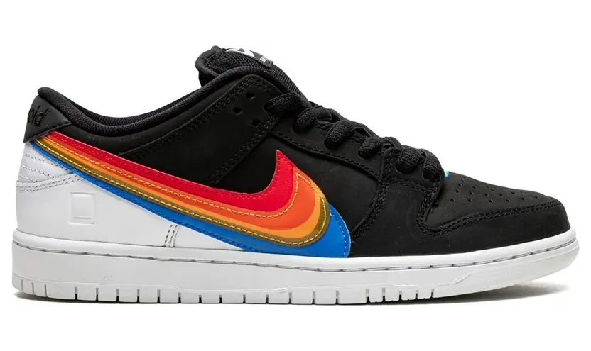 Nike x Polaroid SB Dunk low-top sneakers – Zwart (DH7722)