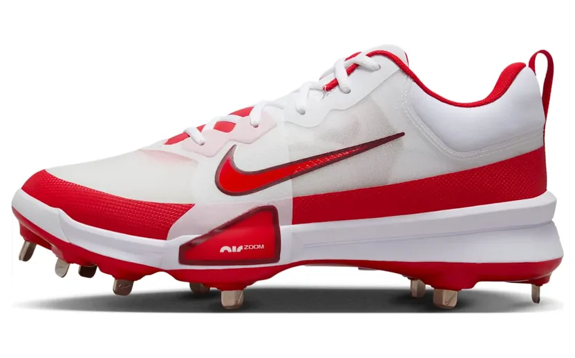 Nike Force Zoom Trout 9 Pro White Team Red University Red (FB2907-104)
