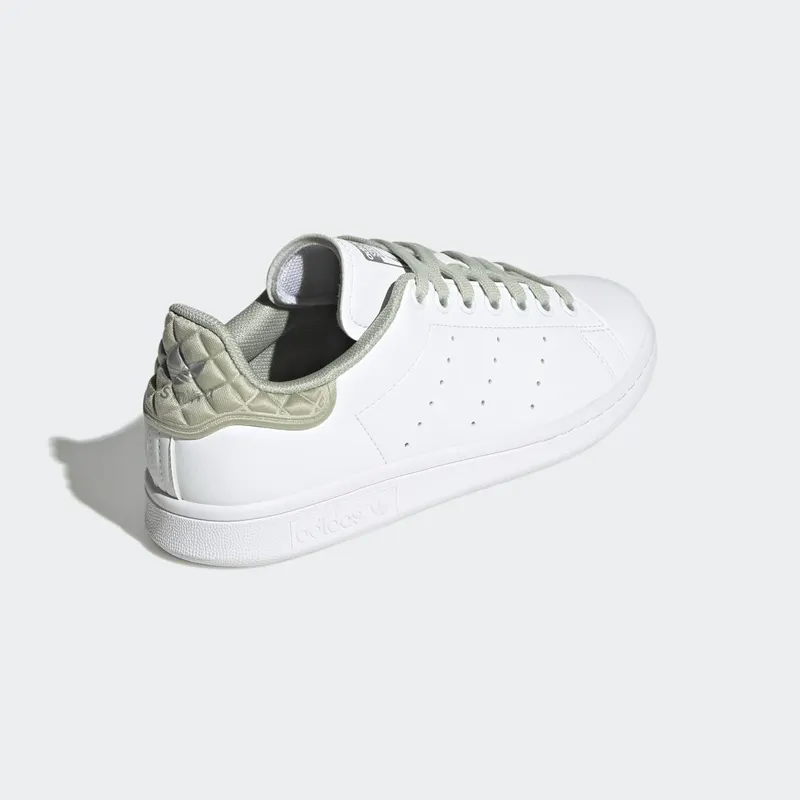 Adidas Stan Smith Cloud White / Halo Green / Matte Silver (H01614)