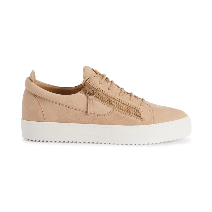 Giuseppe Zanotti Frankie mit doppeltem Reißverschluss Nude (RM40017001)
