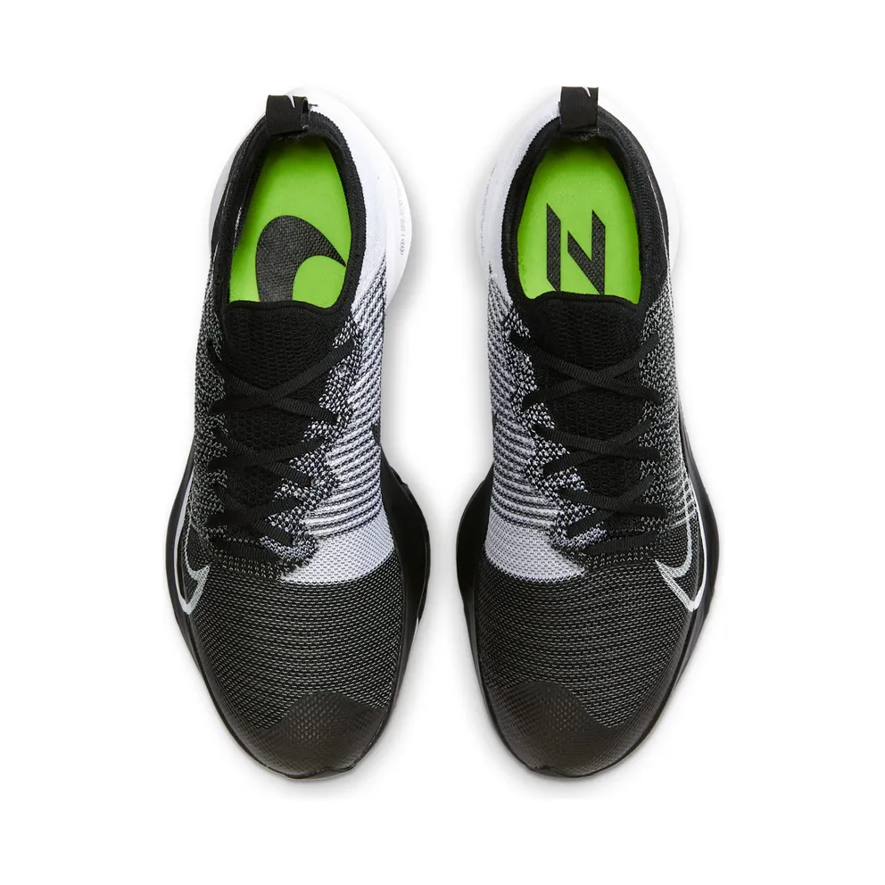 Nike Air Zoom Tempo Next% Black White Black/Volt-White (CI9923-001)