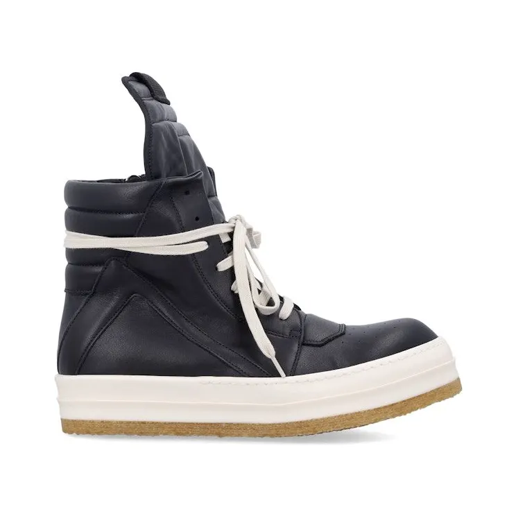 Rick Owens Creep Geobasket High Black Milk (RU02E1801 LCO 91)
