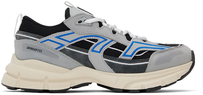 Axel Arigato Black & Grey Marathon R-Trail (F0154030)