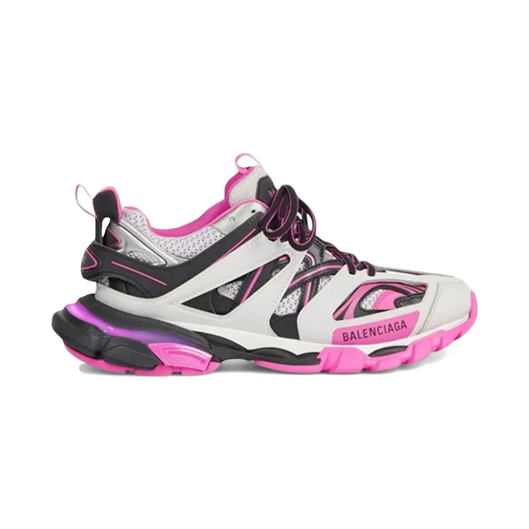Balenciaga Track LED Grey Pink Black (555036 W3AD3 1252)