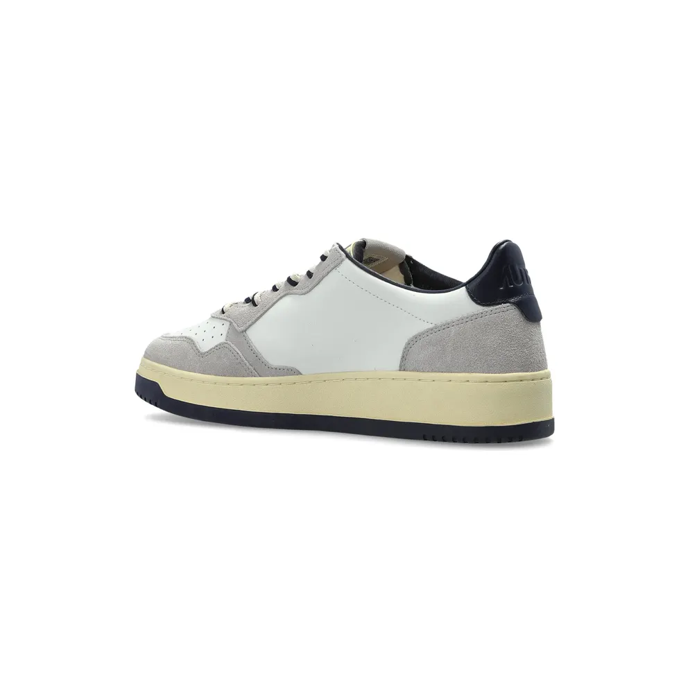 Autry Medalist Suede-panel “White/Grey” (AULM BW04)