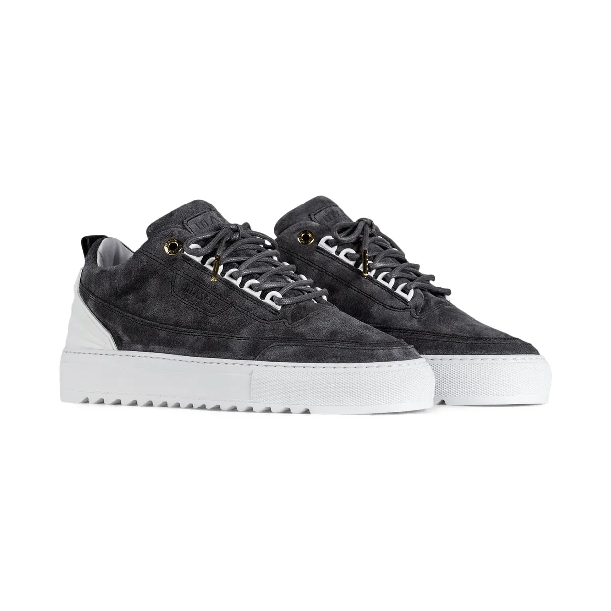 Mason Garments Firenze Suede Dark Grey (SS21-16B)