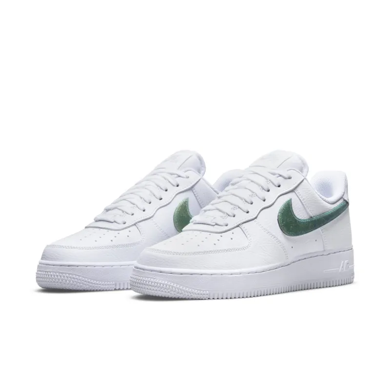Nike Air Force 1 Low Glitter Swoosh Green (W) (DH4407-100)