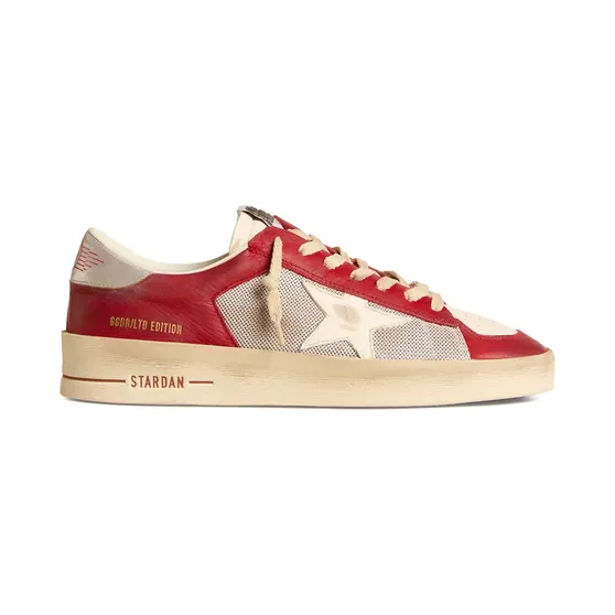 Golden Goose Stardan leren “Red” (GMF00593F006045)